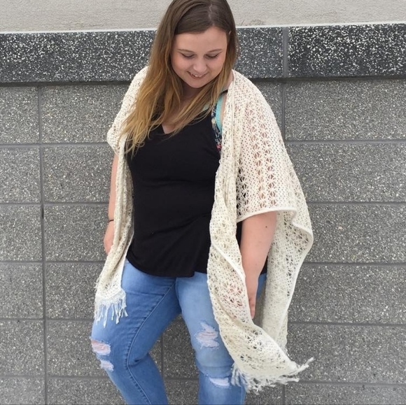 Maurices Crochet Wrap
